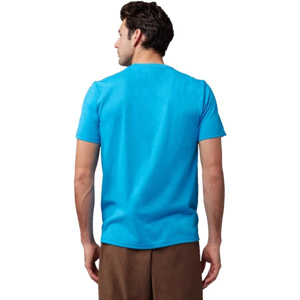 T-Shirt Forums Tech Fox bleu, essayage de dos