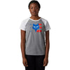 T-Shirt Unity Raglan Femme Graphite de face