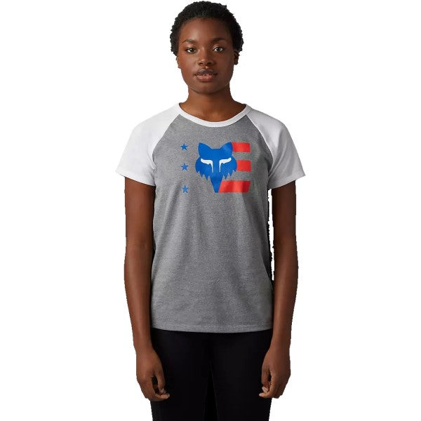 T-Shirt Unity Raglan Femme Graphite de face