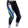 Pantalon de Motocross Flexair Pro Circuit Foyl Noir/Blanc incliné de face