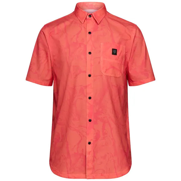 Chemise de Vélo Ranger Woven Orange, de face