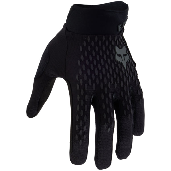 Gants Vélo de Montagne Defend Fox noir, dessus