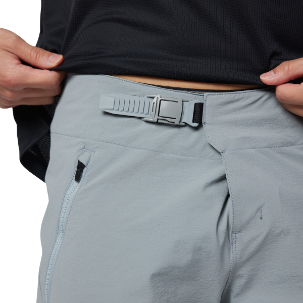 Short de Vélo de Montagne FOX Flexair Gris Ceinture