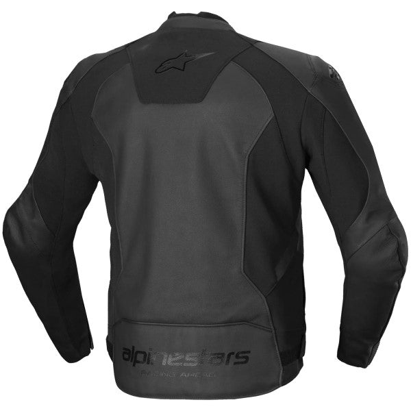 Manteau de Moto Faster v3 Noir, Dos