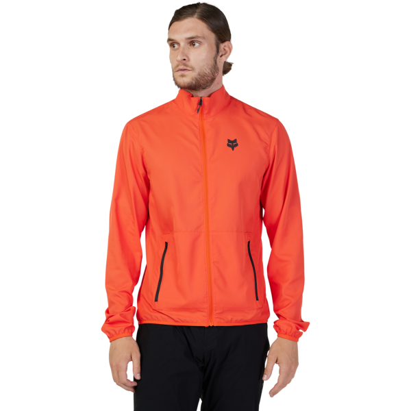 Veste de Vélo coupe-vent Fox Ranger Orange Modèle