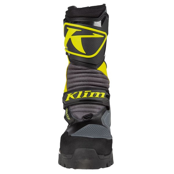 Bottes de Motoneige Havoc GTX BOA Noir Haute visibilité, de face