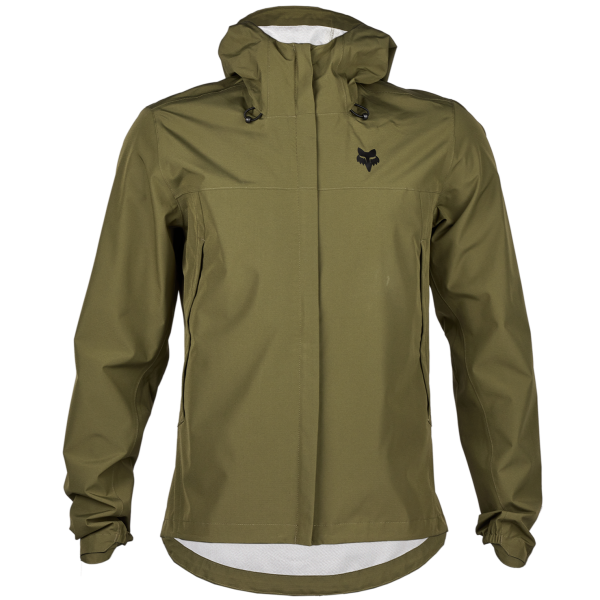 Veste de Vélo FOX Ranger 2,5-C Imperméable Olive