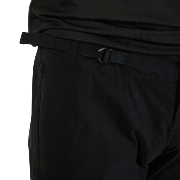 Pantalon de Vélo FOX Ranger Noir Ceinture