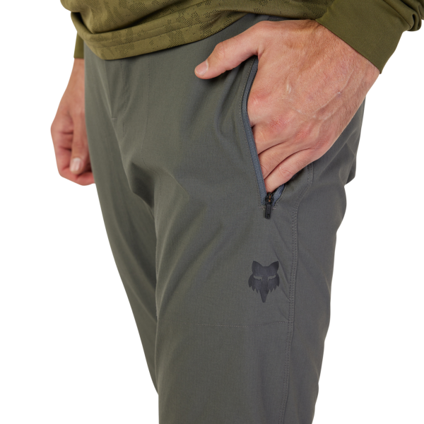 Pantalon de Vélo FOX Ranger Gris Poche