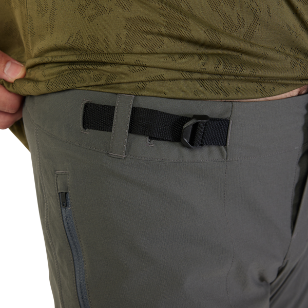 Pantalon de Vélo FOX Ranger Gris Ceinture