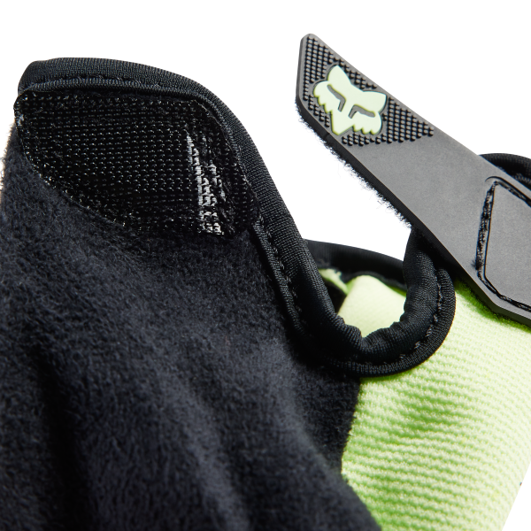 Gants Vélo de Montagne FOX Ranger Lime Fermeture