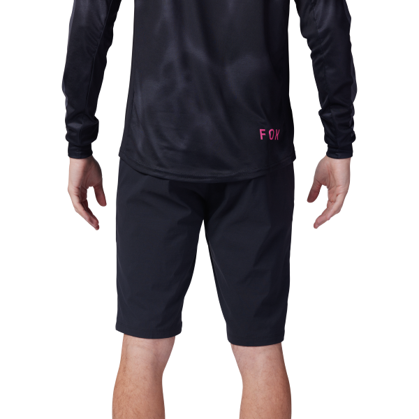 Short de Vélo FOX Ranger Race Noir Rose Modèle Dos