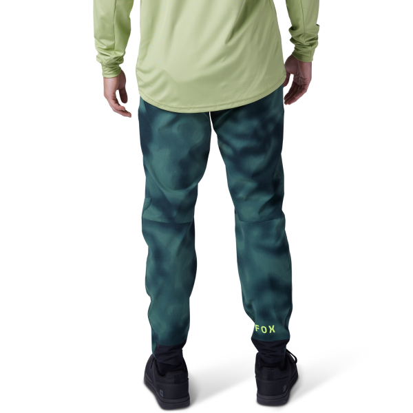 Pantalon de Vélo FOX Ranger Race Vert Modèle Dos