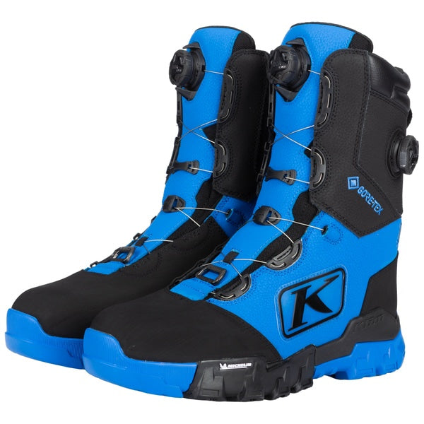 Bottes de Motoneige Adrenaline Pro S GTX BOA Bleu/Noir, de côté