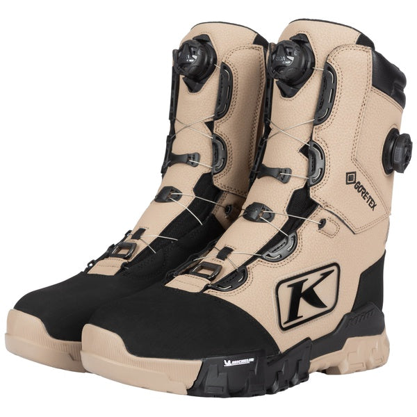 Bottes de Motoneige Adrenaline Pro S GTX BOA Beige, de côté