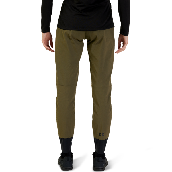 Pantalon de Vélo FOX Ranger Femme Vert Modèle Dos