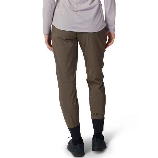 Pantalon de Vélo FOX Ranger Femme Brun Modèle Dos