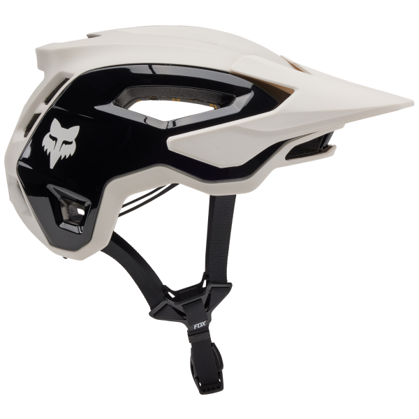 Casque de Vélo Ouvert FOX SPEEDFRAME PRO Blocked Blanc Droit