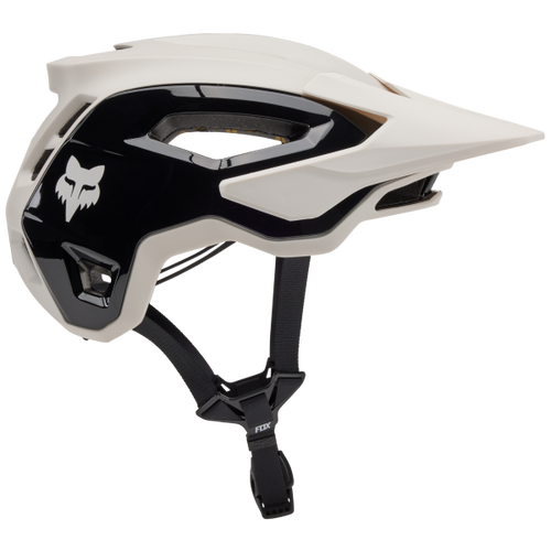 Casque de Vélo Ouvert FOX SPEEDFRAME PRO Blocked Blanc Droit