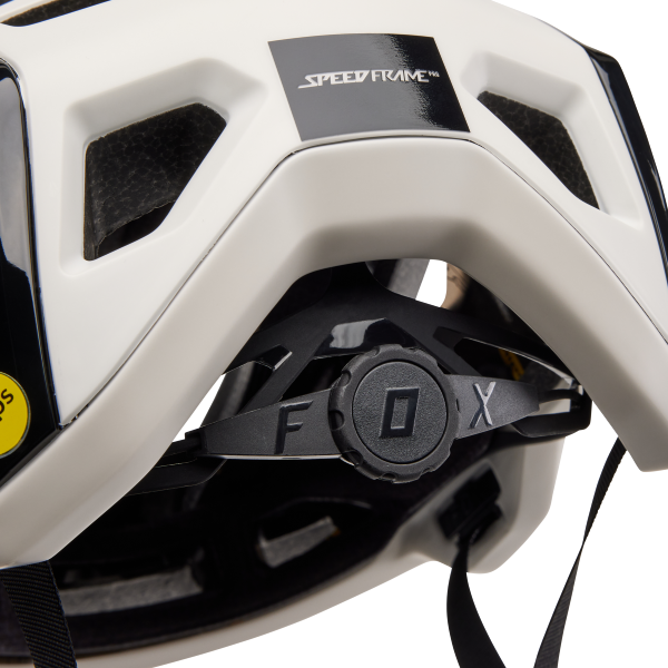 Casque de Vélo Ouvert FOX SPEEDFRAME PRO Blocked Blanc Régalge