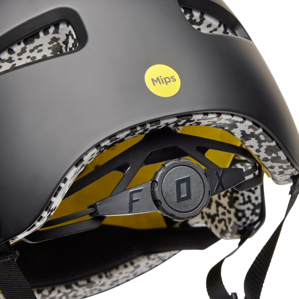 Casque de Vélo Ouvert FOX Flight Pro Noir Réglage