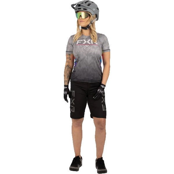 Short de Vélo Revo FXR Femme Noir Devant