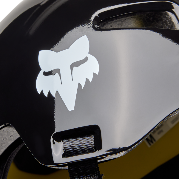 Casque de Vélo Ouvert FOX Flight Noir Logo