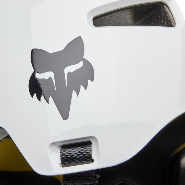 Casque de Vélo Ouvert FOX Flight Blanc Logo