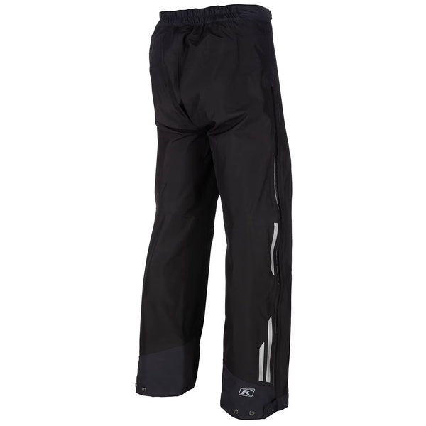 Pantalon de Moto Forecast Noir incliné de dos gauche