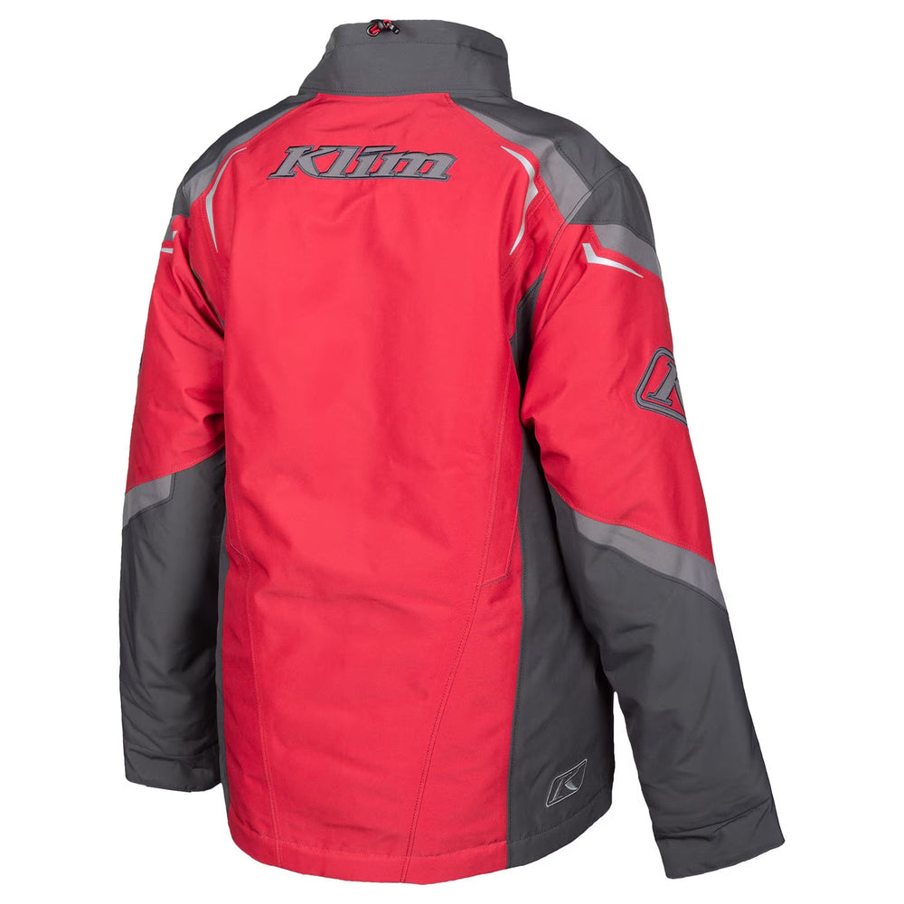 Manteau de Motoneige Spark Femme - Liquidation Klim/rouge, de dos