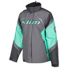 Manteau de Motoneige Spark Femme - Liquidation Klim/gris vert, de face