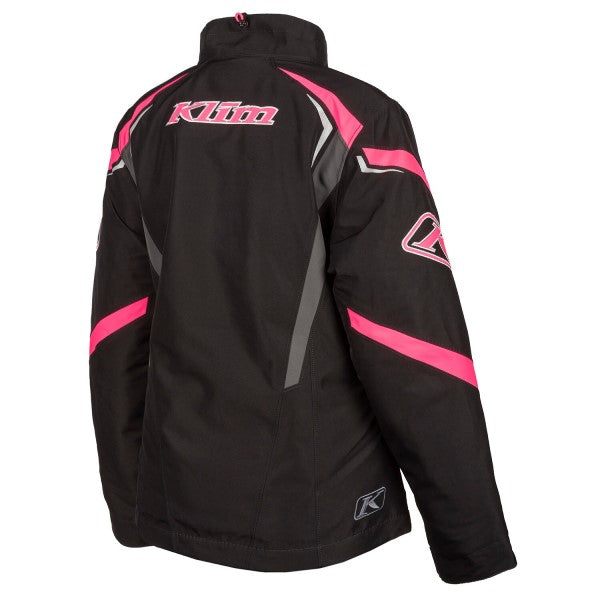 Manteau de Motoneige Spark Junior - Liquidation/Klim/rose, noir, de dos