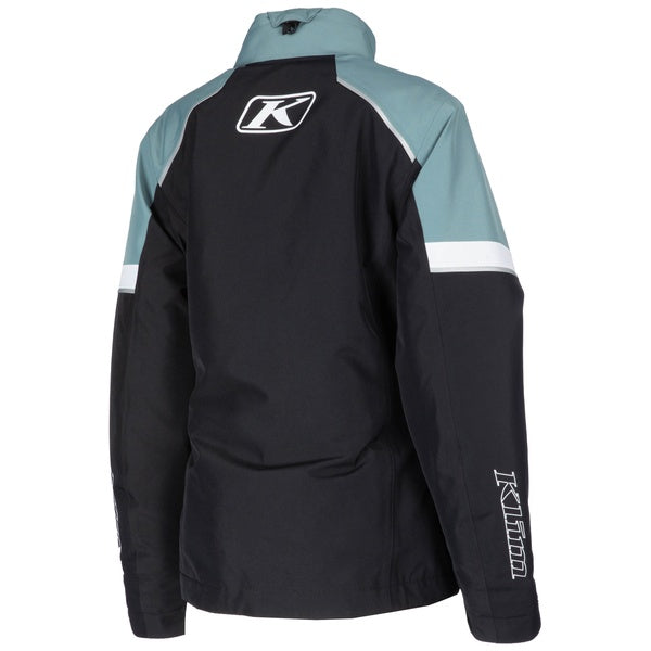 Manteau de Motoneige Spark Femme Noir/Bleu, de dos