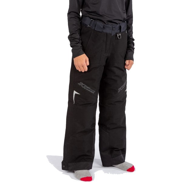 Pantalon de Motoneige Spark Junior Noir de gauche
