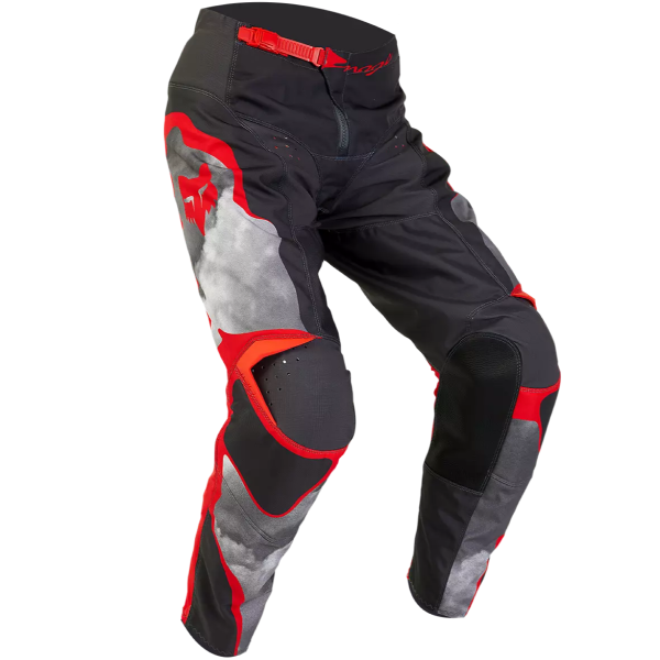 Pantalon de Motocross Fox 180 Atlas Gris/Rouge