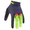 Gants 180 Flora Noir/Jaune/Rouge