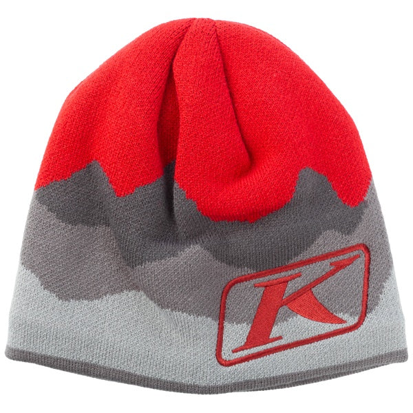 Tuque de Motoneige Klim/rouge/gris