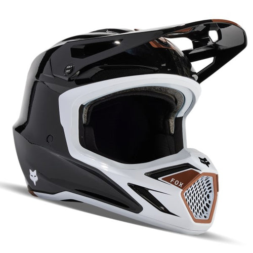 Casque de Motocross V3 RS Optical Noir