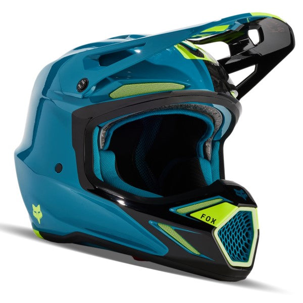 Casque de Motocross V3 RS Optical Bleu