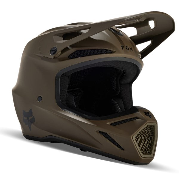 Casque de Motocross V3 Solid Brun