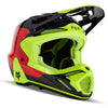 Casque de Motocross V3 Revise Rouge/Jaune