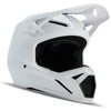 Casque de Motocross V1 Solid Blanc