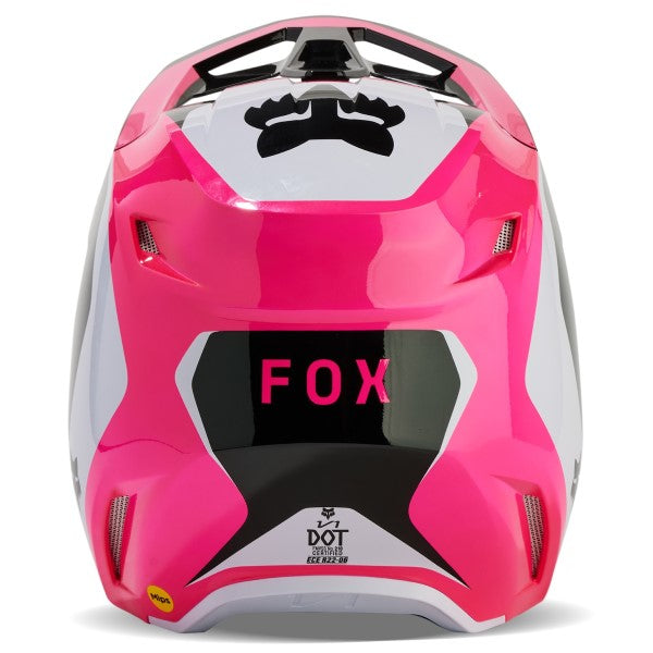 Casque de Motocross V1 Nitro Rose Derrière