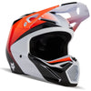 Casque de Motocross V1 Streak Blanc/Orange