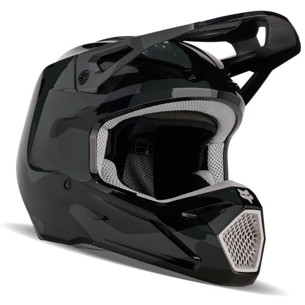 Casque de Motocross V1 Bnkr Noir