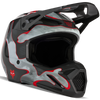 Casque de Motocross FOX V1 Atlas Gris/Rouge