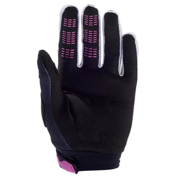 Gants 180 Flora pour Femmes Noir/Rose Paume