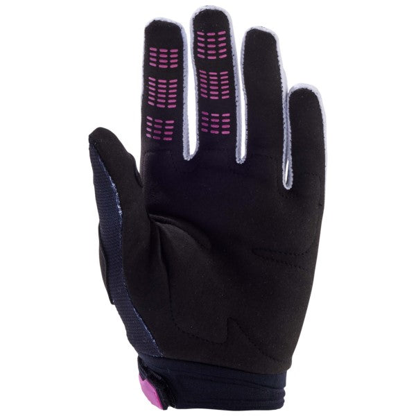 Gants 180 Flora Junior Noir/Rose Paume