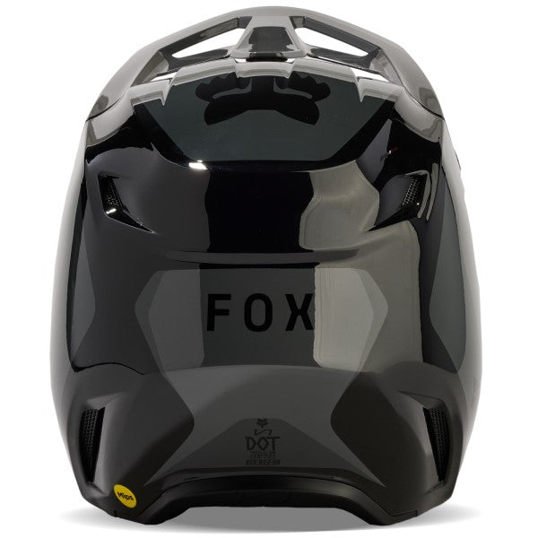 Casque de Motocross V1 Nitro Junior Noir Derrière