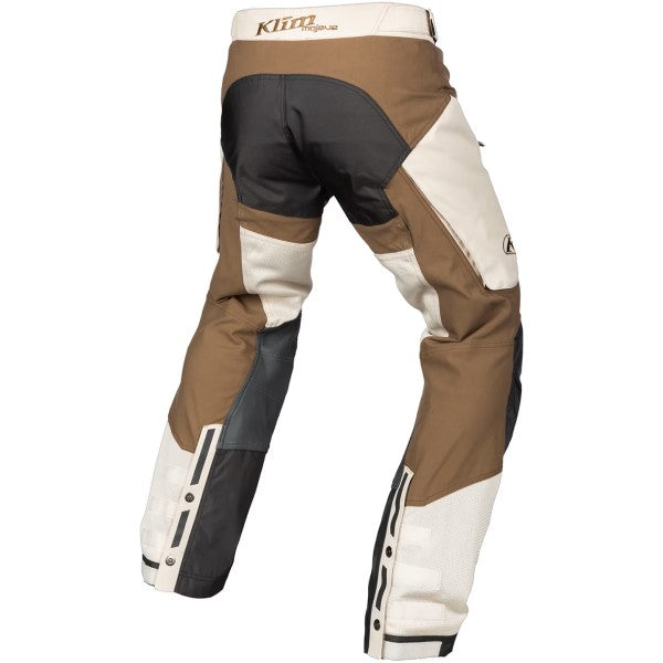 Pantalon de Moto Mojave Brun de dos